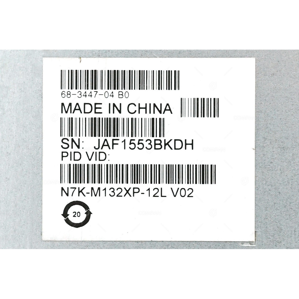 N7K-M132XP-12L CISCO 32-PORT 10GB SFP+ XL EXPANSION MODULE FOR 7000 SERIES